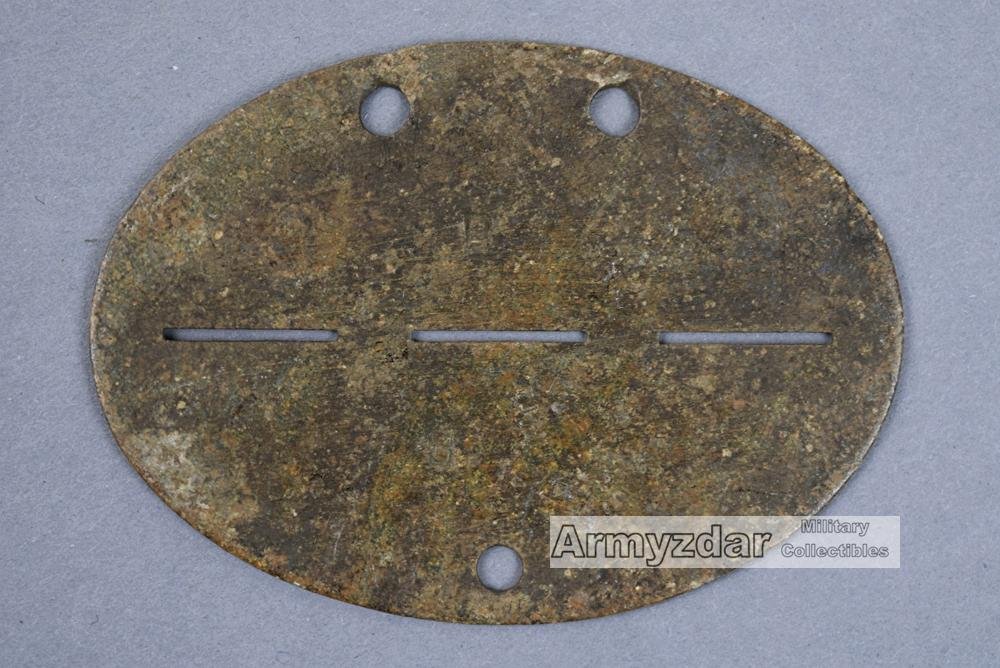 WH Dog-tag „1./L. SCH. E. BTL. 18' — image 3