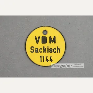 LW VDM Factory woorker dog-tag (nr.3)