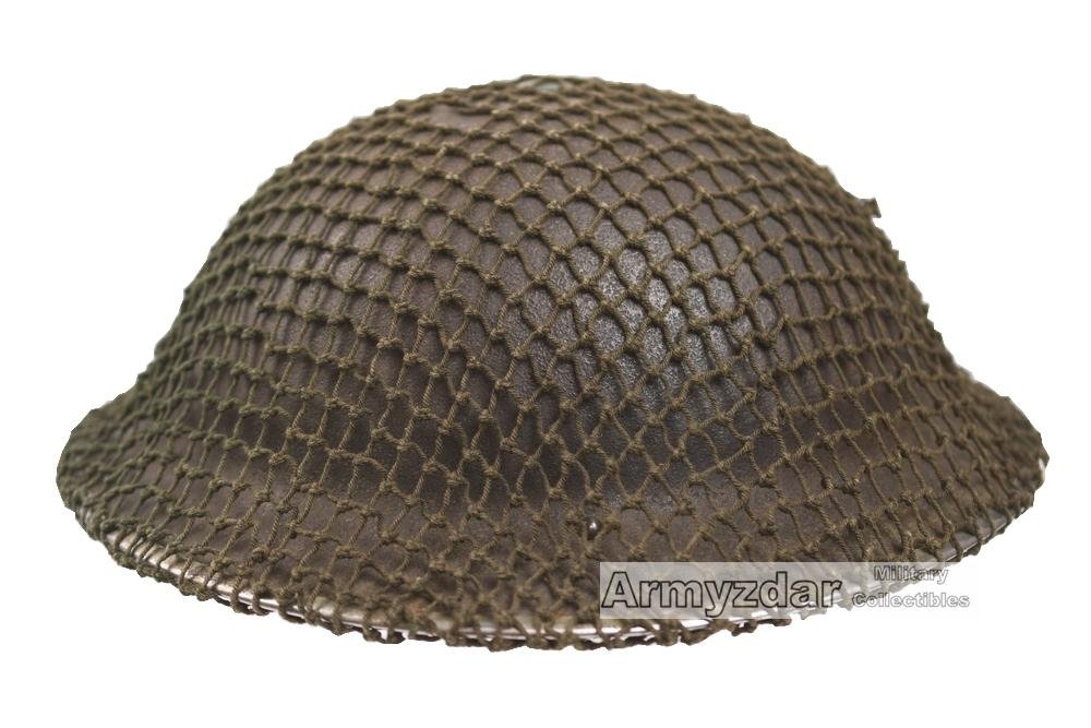 WW2 British Mk.II Helmet with net — image 3