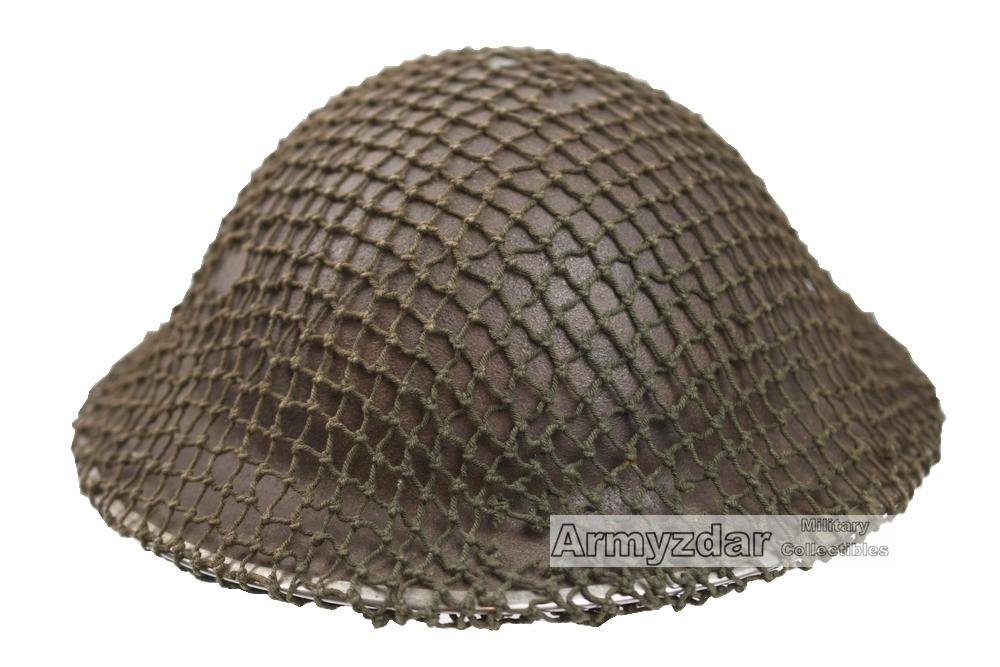 WW2 British Mk.II Helmet with net — image 4