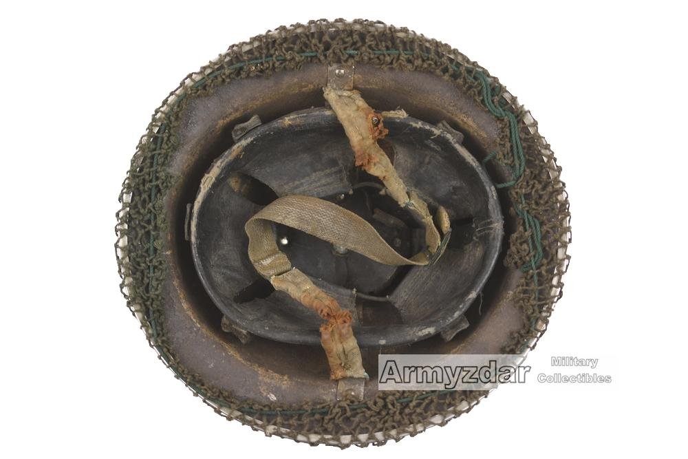 WW2 British Mk.II Helmet with net — image 6