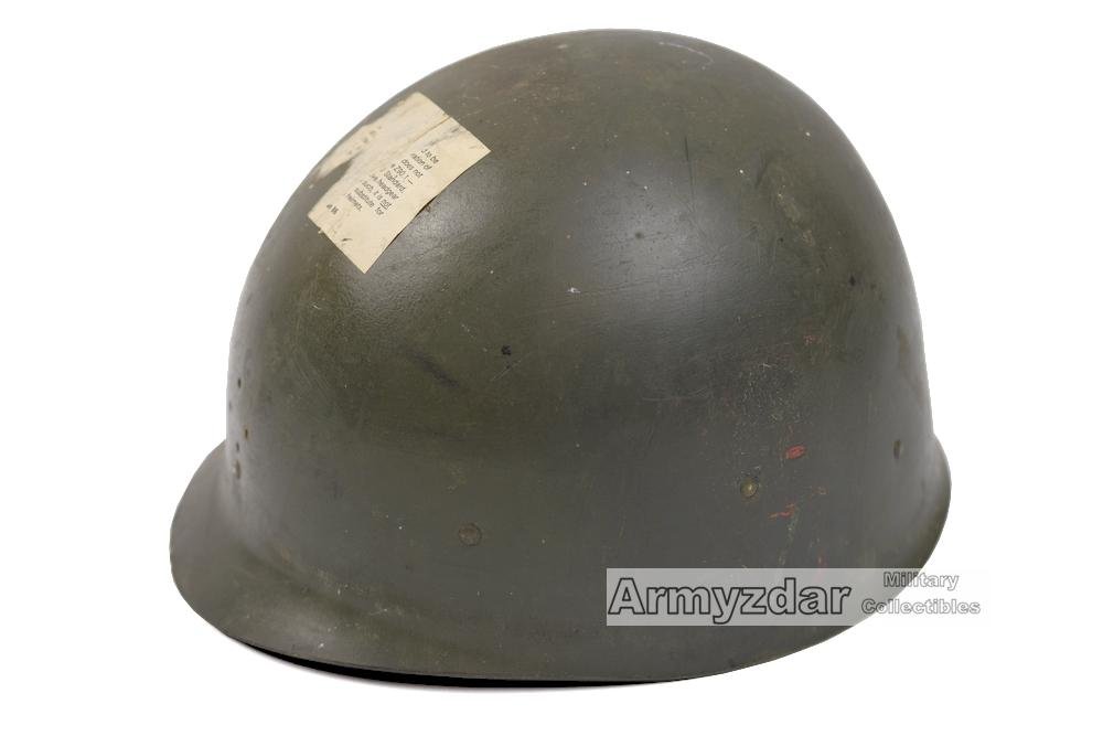 Vietnam US M1 Helmet with OD cover — image 10