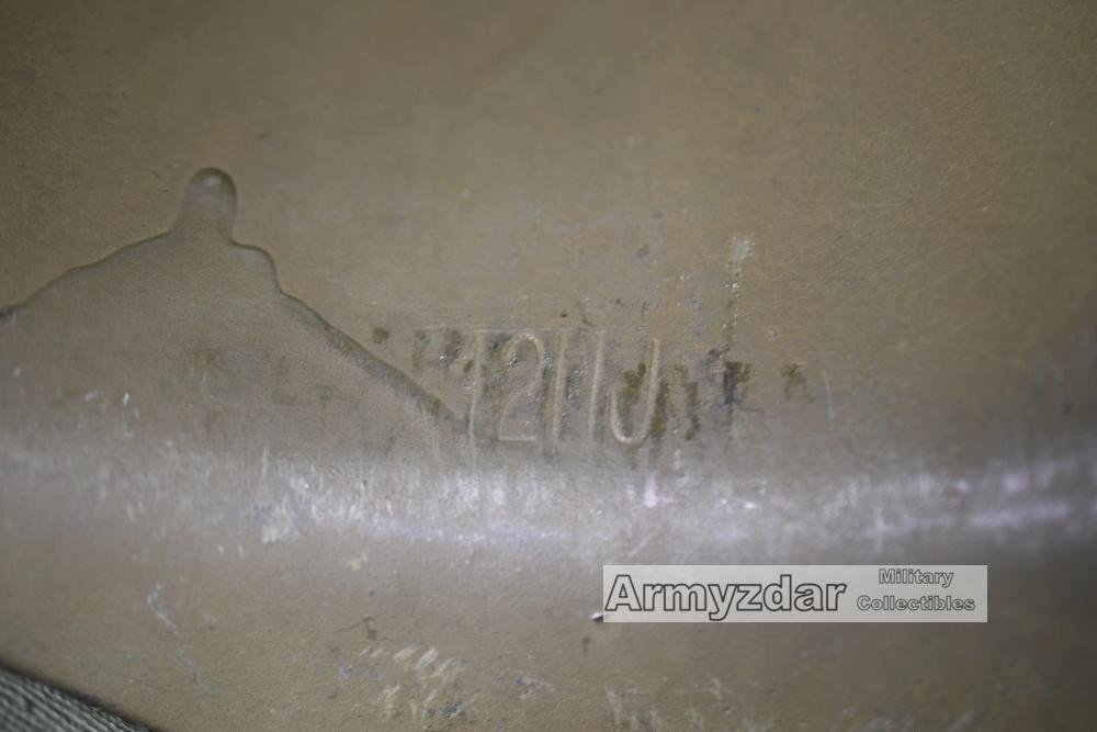 Vietnam US M1 Helmet with OD cover — image 12