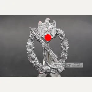 Infanteriesturmabzeichen in silber 'Gottlieb & Wagner'
