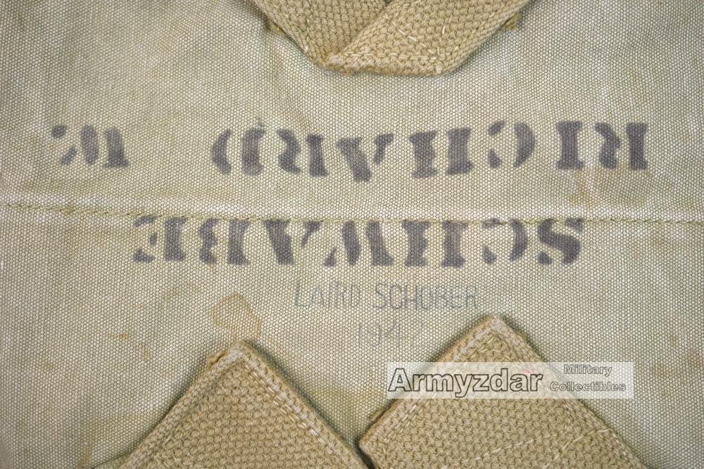 US M1928 Haversack 'L. Schober 1942' — image 5