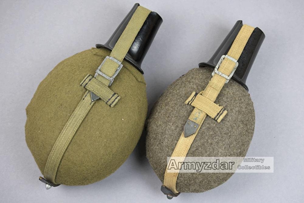 Repro German tropical canteen straps — image 5