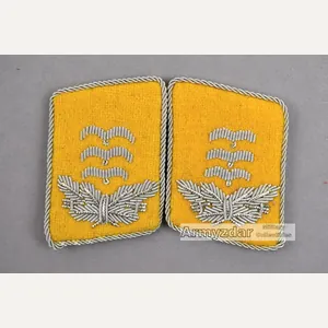 Repro LW Collar Tabs Hauptmann der Fliegende Truppe