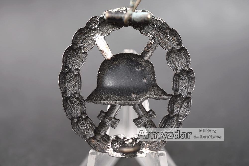 WW1 Verwundetenabzeichen in schwarz 'cut out' — image 3