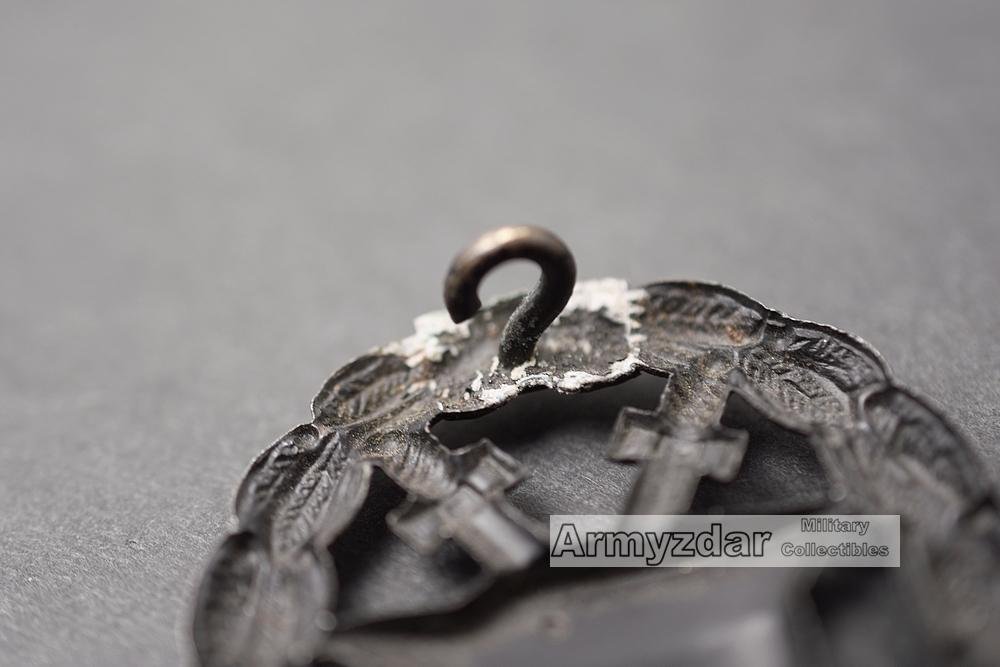 WW1 Verwundetenabzeichen in schwarz 'cut out' — image 4