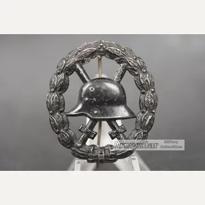 WW1 Verwundetenabzeichen in schwarz 'cut out'