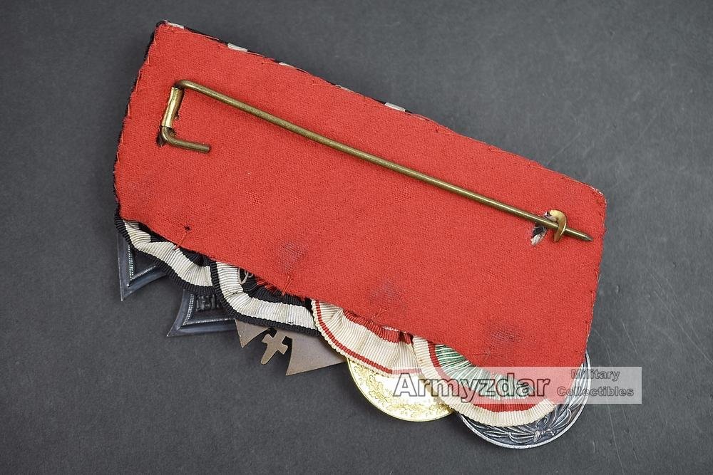 Ordenschnalle PRO DEO ET PATRIA+Für Österreich 1914-18+Frontkämpfer, EK II — image 2