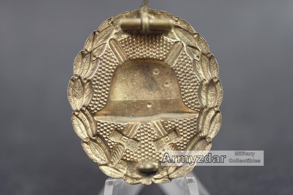 Verwundetenabzeichen WW1 in Gold — image 3