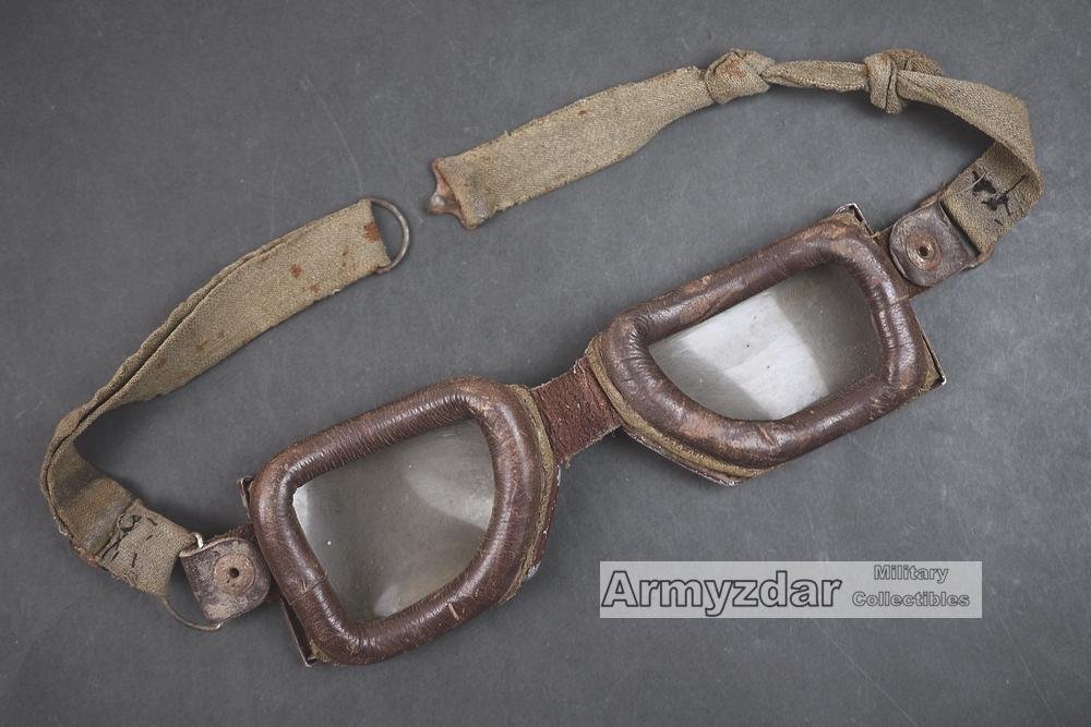 Early German motorcycle goggles — image 2