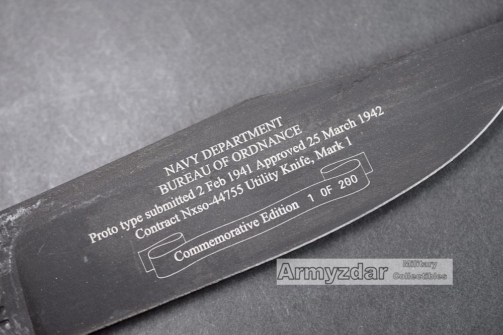 USN Mark 1 Knife 'Commemorative Edidition 1 of 200' — image 8