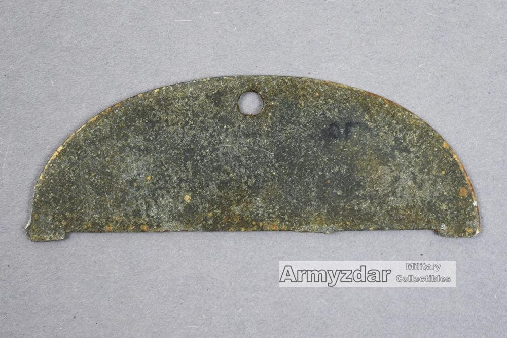 LW Half Dog-tag „Fl.H.Kdtr.Crailsheim' — image 3