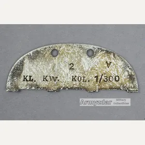 WH Half Dog-tag 'KL. KW. KOL. 1/300'