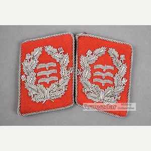 Repro LW Collar Tabs Oberst der Flak Truppe