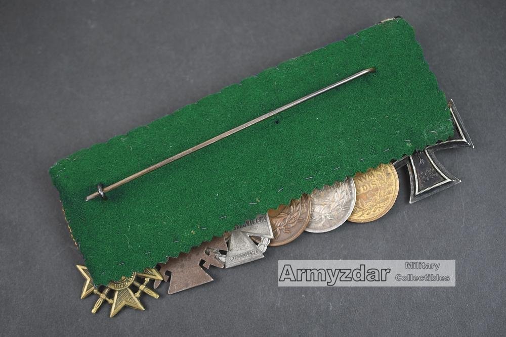 Austrian Ordenschnalle '7x Medaille' — image 2