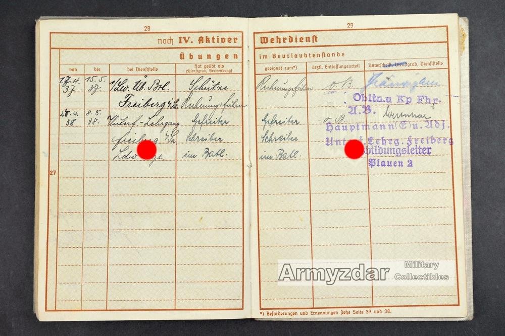 WH Wehrpaß „1./J.R.304' — image 9