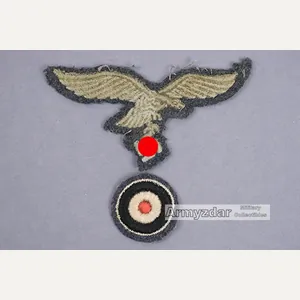 LW Embroidered cap/overseas cap insignias