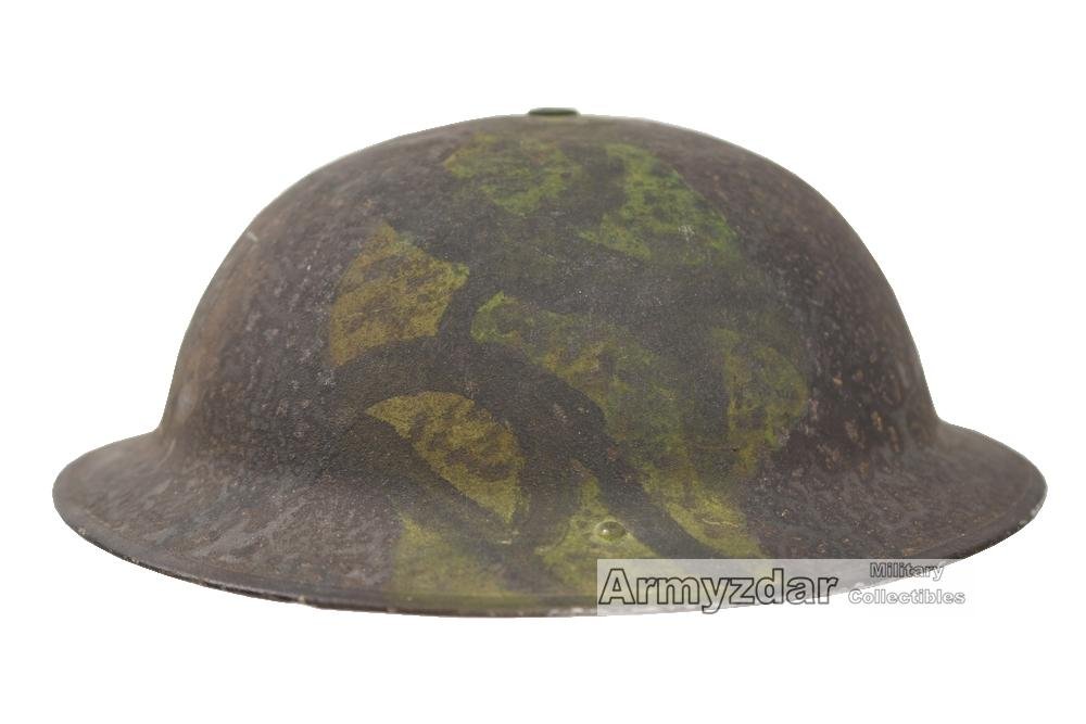 WW2 British Mk.II Camo Helmet 'Royal Anglian Regiment' — image 2