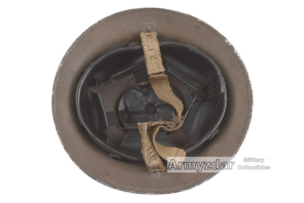 WW2 British Mk.II Camo Helmet 'Royal Anglian Regiment' — image 7