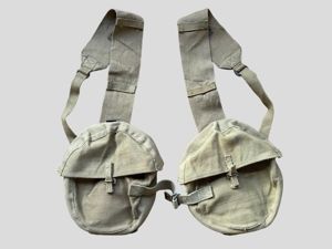 British WWII Vickers-K Magazine Pouches -1944-
