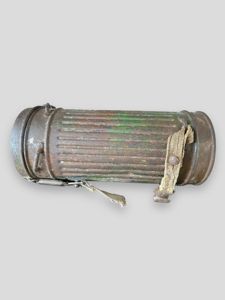 WH (HEER) Camouflage Gasmasker Canister -1939-