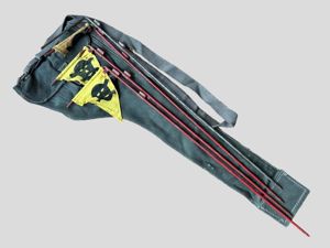 WH (HEER) Gas Warning Flags with Carrying Pouch