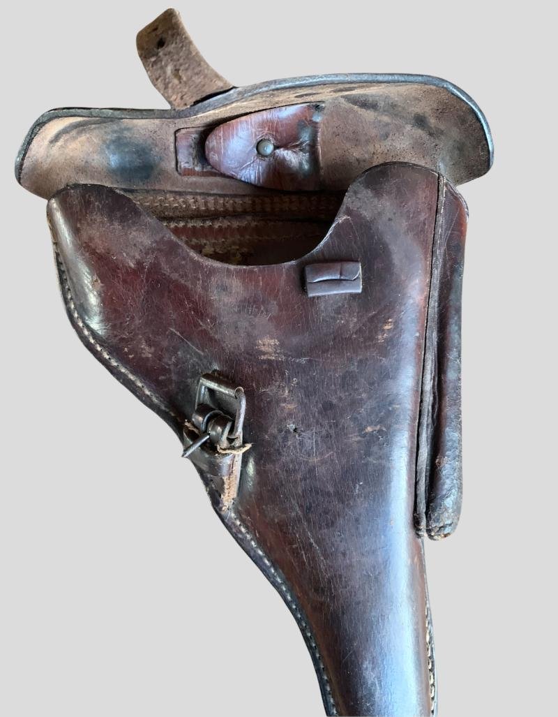 German WW1 P08 Leather Holster -1915- — image 3
