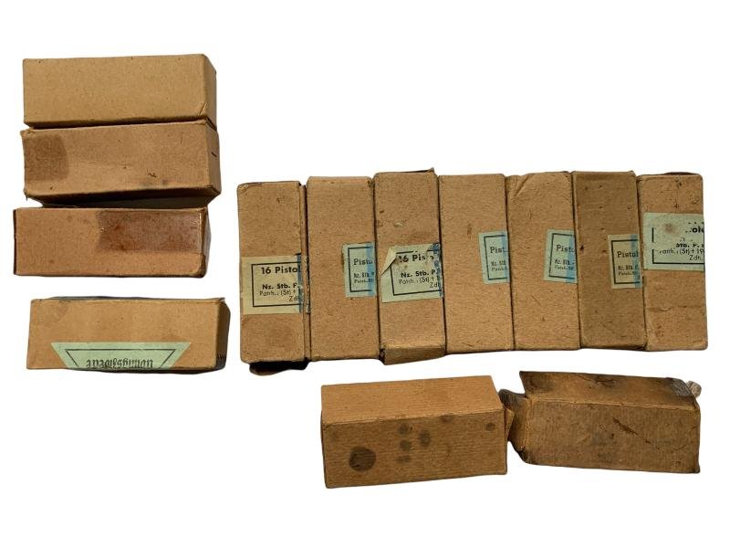 13x Carton P.08 Ammunition Boxes — image 2