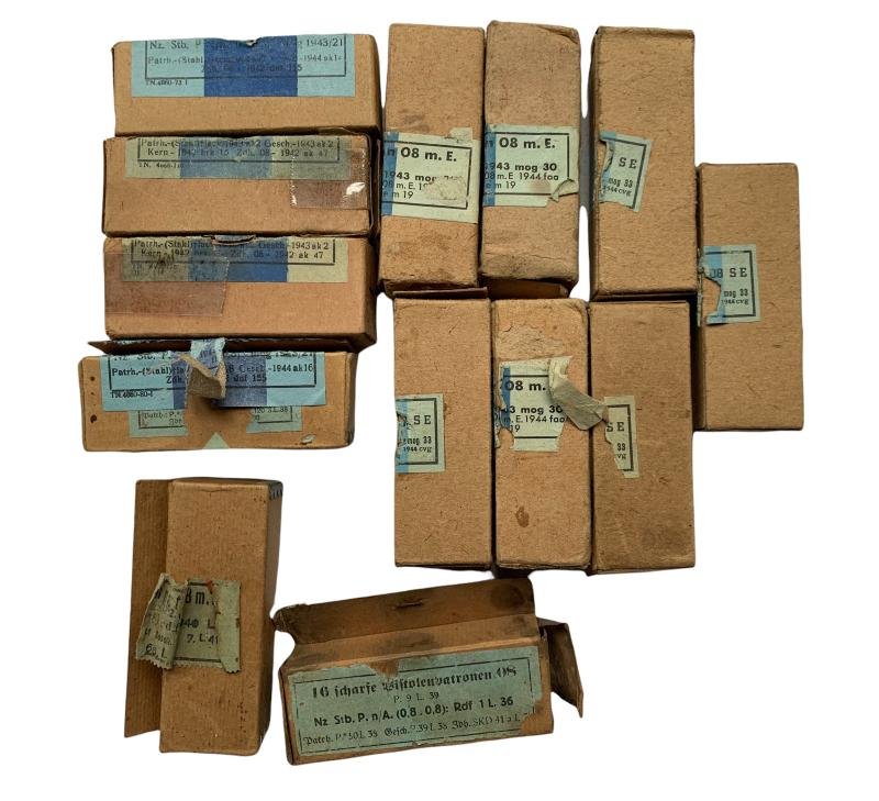 13x Carton P.08 Ammunition Boxes — image 3