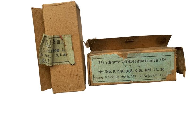13x Carton P.08 Ammunition Boxes — image 6
