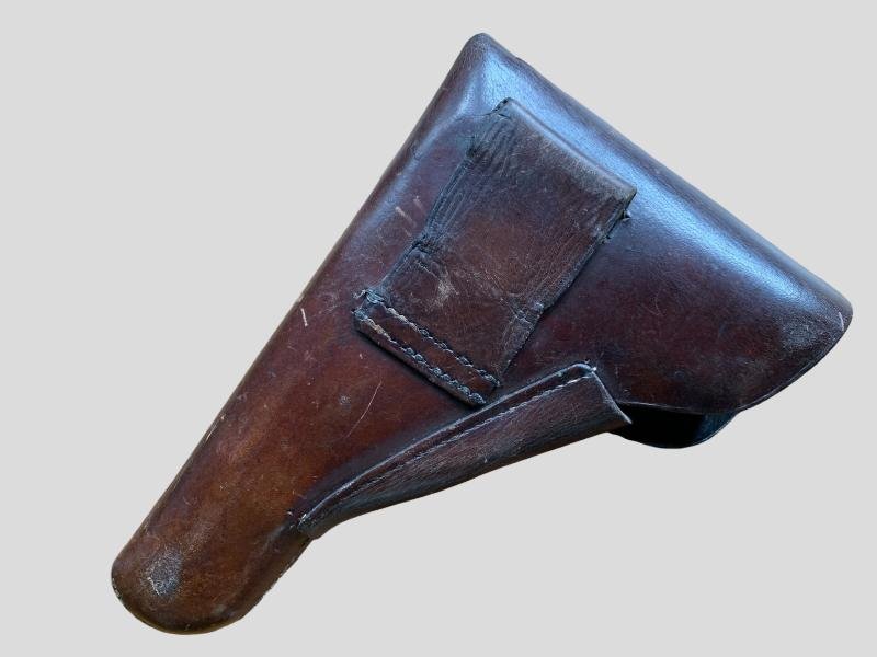 WH (HEER) / Waffen-SS Browning High Power Leather Holster -1941- — image 2