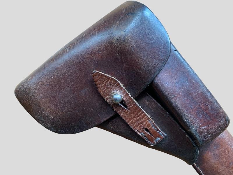 WH (HEER) / Waffen-SS Browning High Power Leather Holster -1941- — image 3