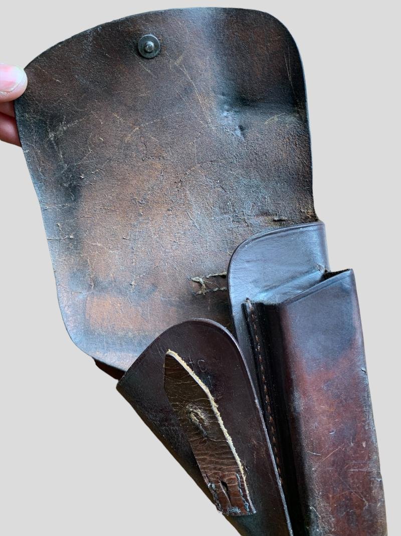 WH (HEER) / Waffen-SS Browning High Power Leather Holster -1941- — image 7