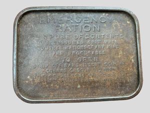 British Emergency Ration Tin