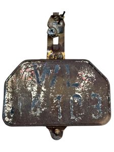 Luftwaffe License Plate for Motorcycle