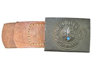 WH (HEER) Steel Belt Buckle '' H. Arld ''