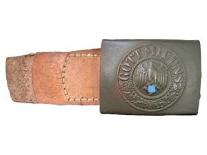 WH (HEER) Steel Belt Buckle '' C.T. Dicke ''