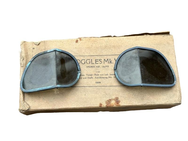 British Flying Goggles MKVIII in box — image 8