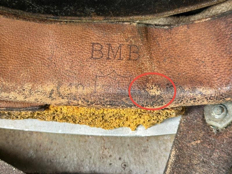 British Airborne Paratrooper Helmet BMB 43 — image 10