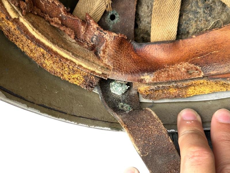 British Airborne Paratrooper Helmet BMB 43 — image 16