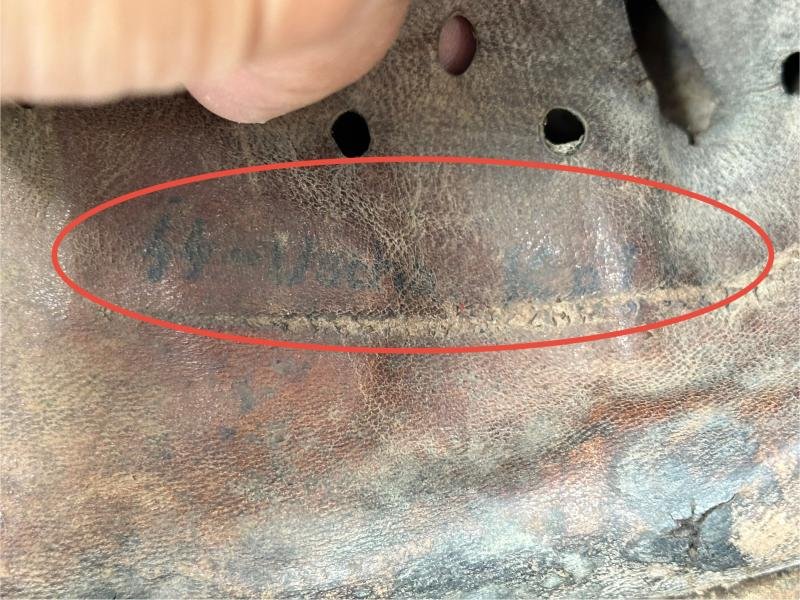 Waffen-SS M40 Ex Single Decal Helmet — image 13