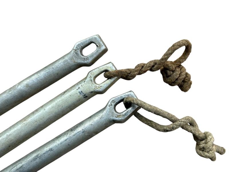 3x Tent Pegs marked 'GA 38' — image 2