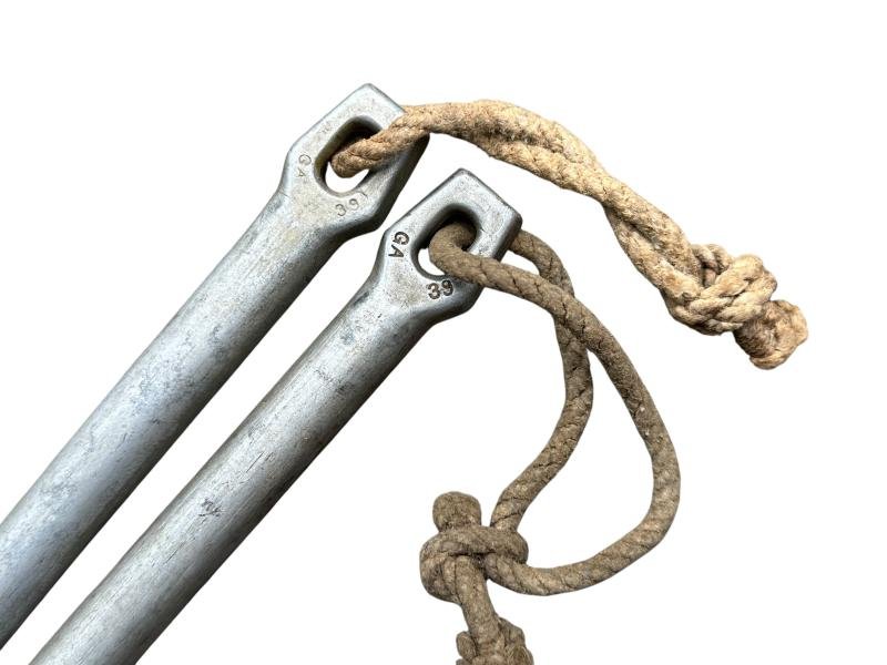 2x Tent Pegs marked 'GA 39' — image 2