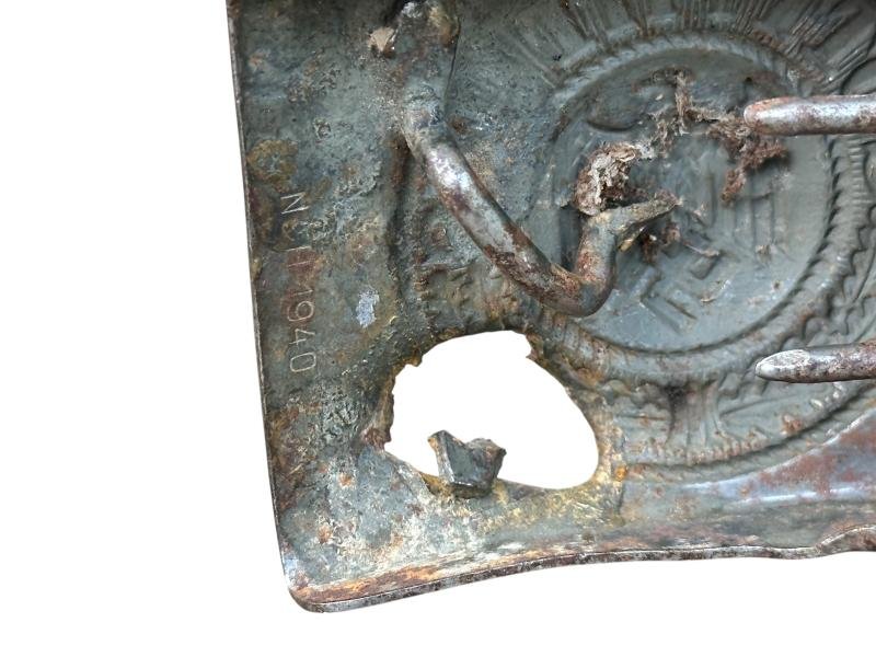 WH (HEER) Battle Damage Belt Buckle — image 10