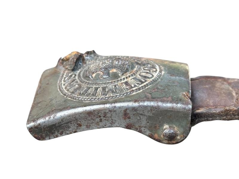 WH (HEER) Battle Damage Belt Buckle — image 7