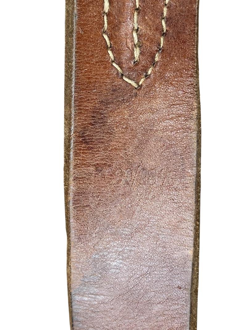 German WWII Leather Y-Straps — image 10