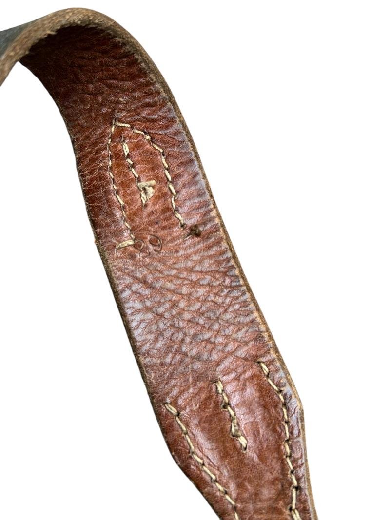 German WWII Leather Y-Straps — image 8